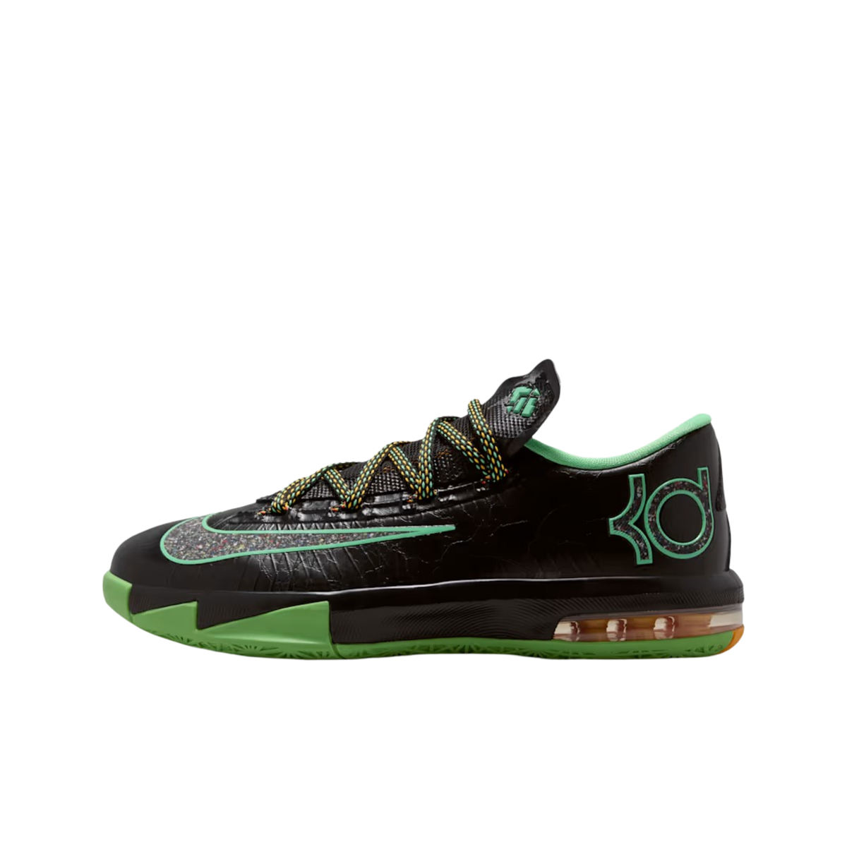 (GS) Nike KD 6 "Night Vision / Brazil" (2026) [IU1286-001] Sneakers in Black | FOOT NINJAS {1}