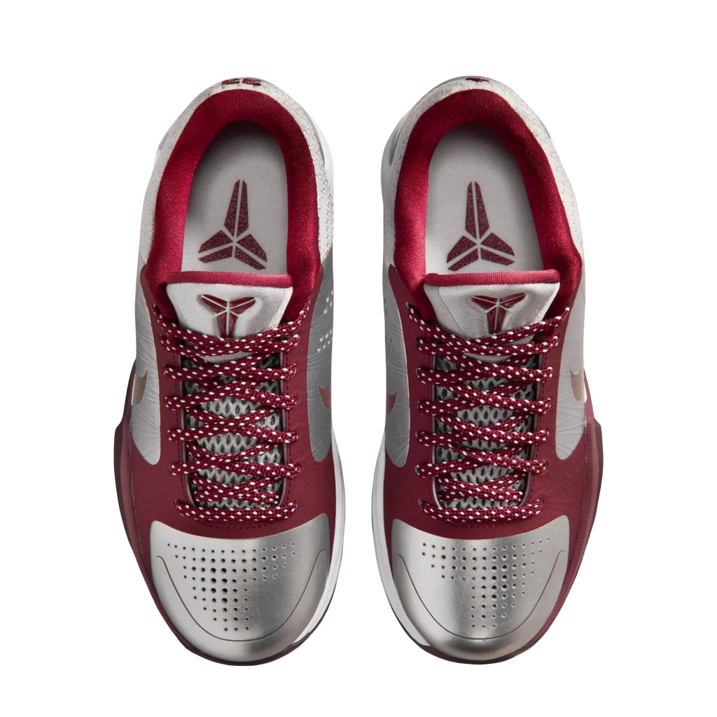 (GS) Nike Kobe 5 Protro "Lower Merion Aces Away" (2026) [HM9522-001] Sneakers in Red | FOOT NINJAS {4}
