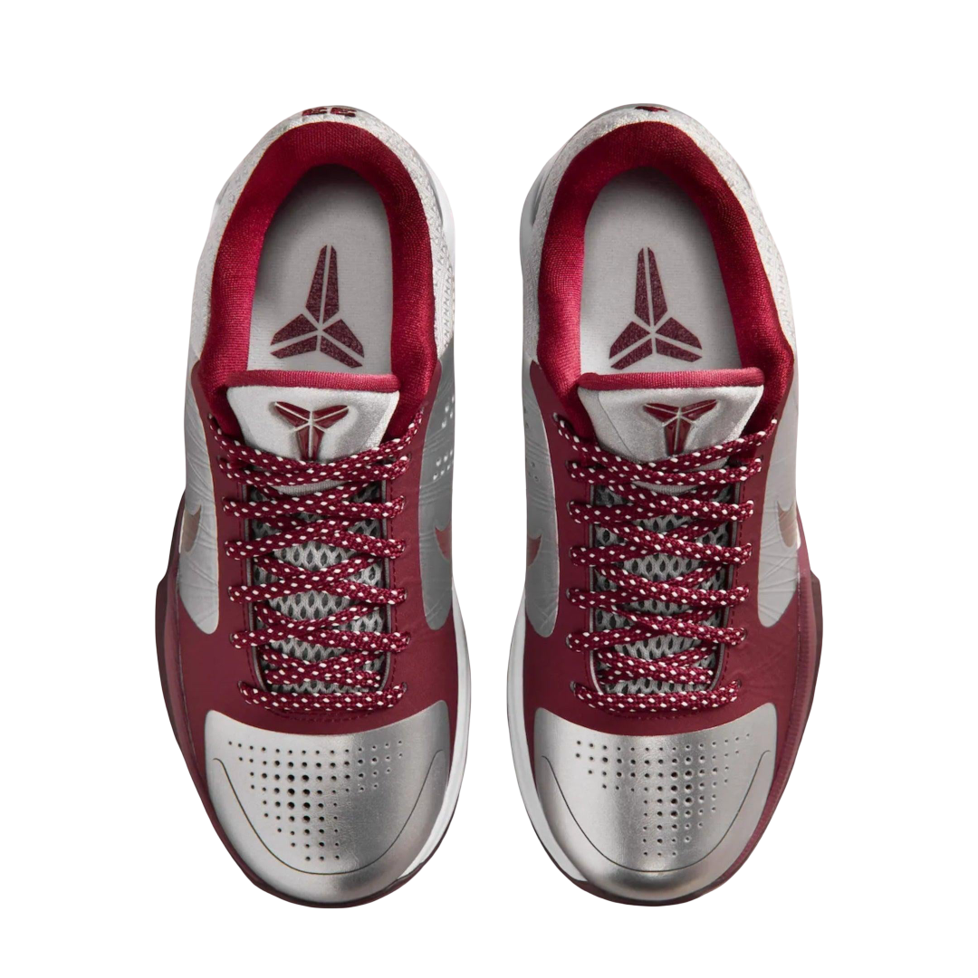 (GS) Nike Kobe 5 Protro "Lower Merion Aces Away" (2026) [HM9522-001] Sneakers in Red | FOOT NINJAS {4}