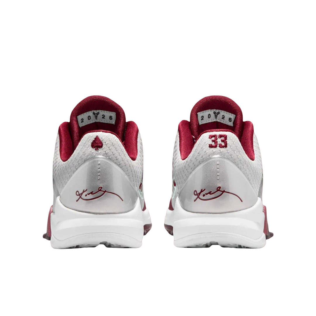 (GS) Nike Kobe 5 Protro "Lower Merion Aces Away" (2026) [HM9522-001] Sneakers in Red | FOOT NINJAS {5}