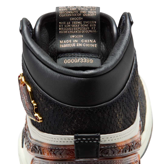 (Men's) Air Jordan 1 High OG CNY "Chinese New Year YOTS Year of the Snake" (Edition of 3,399) (2025) [IB3165-091] Sneakers in Multicolor | FOOT NINJAS {9}
