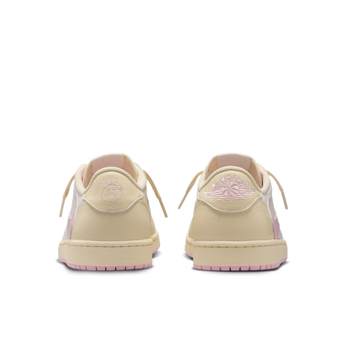 (Men's) Air Jordan 1 Low OG SP x Cactus Jack x Travis Scott "Shy Pink" (2026) [IQ7604-100] Sneakers in Pink | FOOT NINJAS {5}