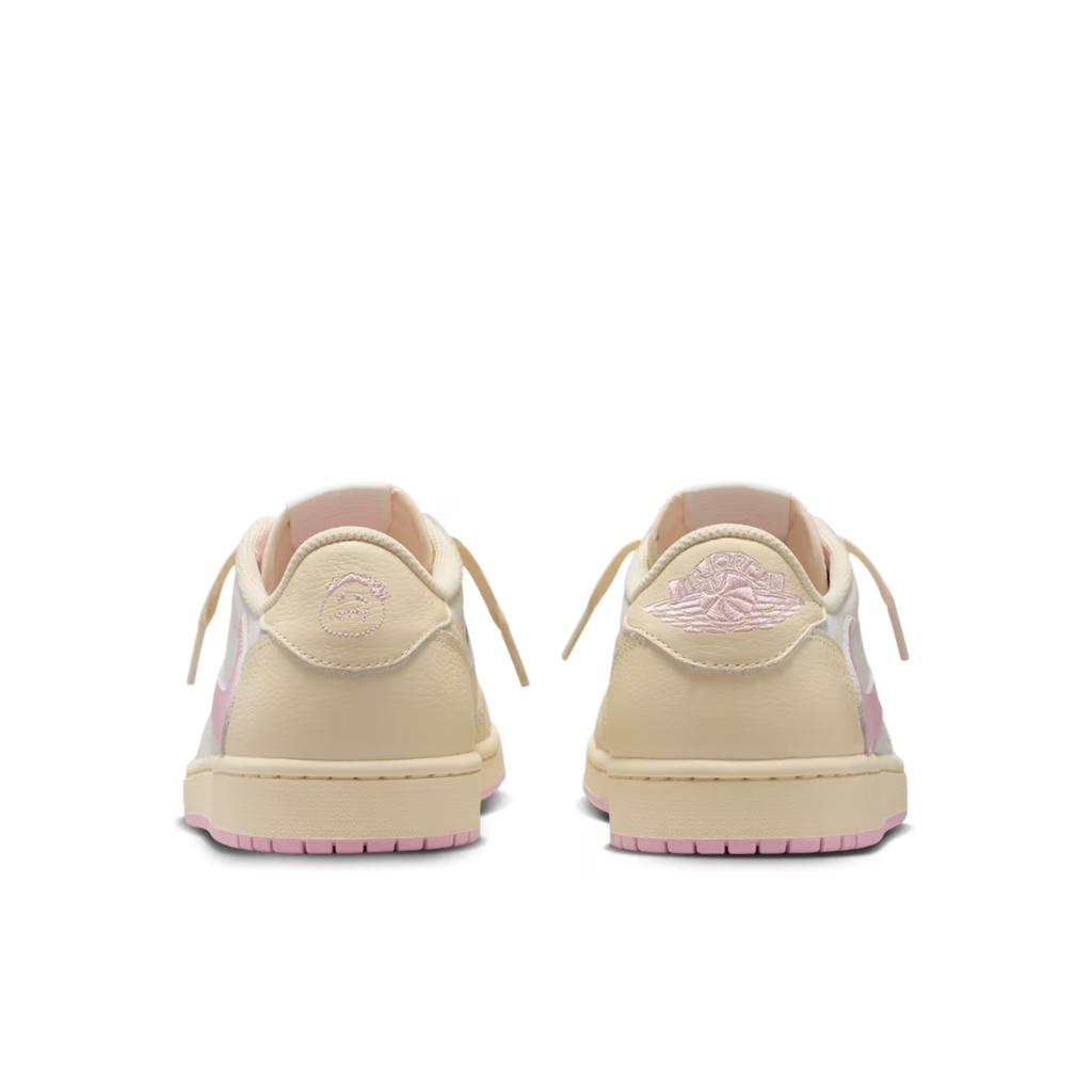 (Men's) Air Jordan 1 Low OG SP x Cactus Jack x Travis Scott "Shy Pink" (2026) Sneakers in Pink [IQ7604-100] | FOOT NINJAS [5]