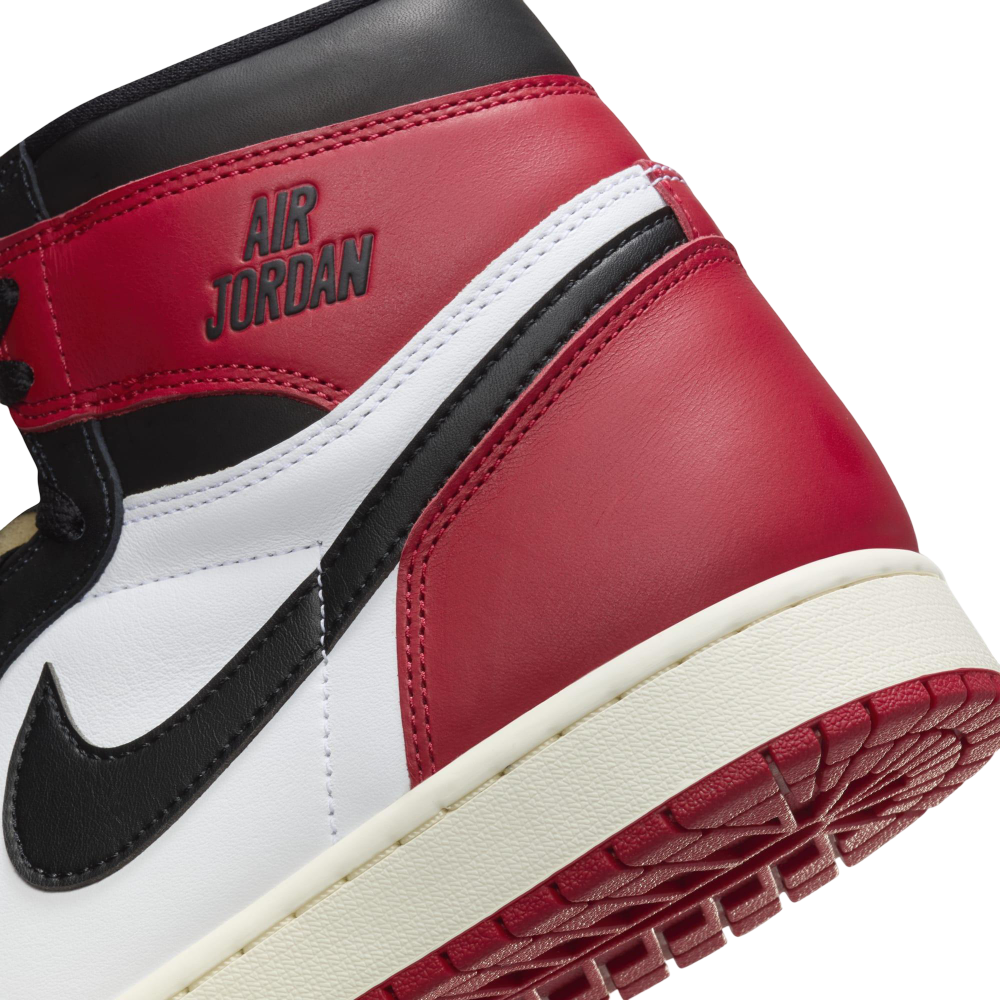 (Men's) Air Jordan 1 Retro High OG "Reimagined Black Toe" (2025) [DZ5485-106] Sneakers in Black | FOOT NINJAS {8}
