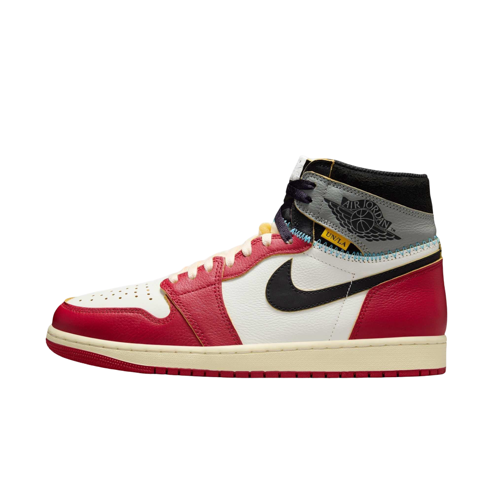 (Men's) Air Jordan 1 Retro High OG SP x Union LA "Chicago Shadow" (2025) [HV8563-600] Sneakers in Red | FOOT NINJAS {1}