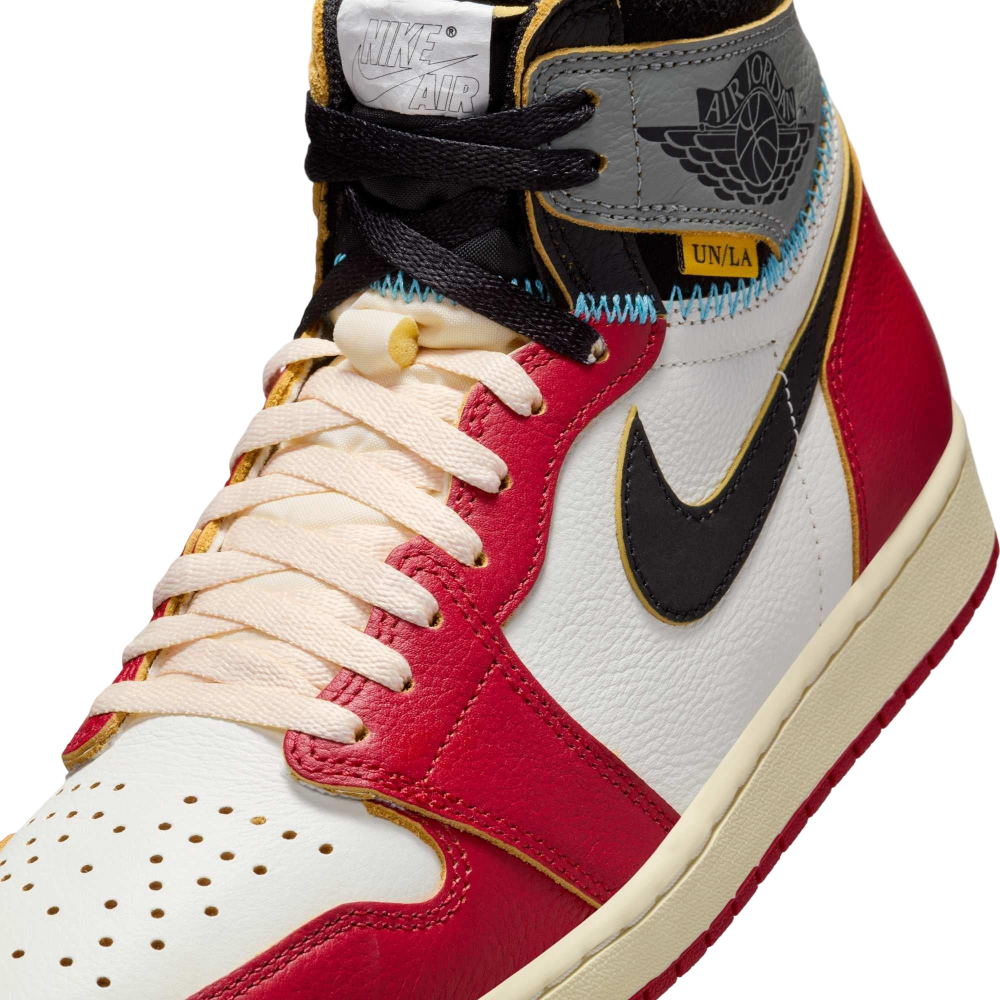 (Men's) Air Jordan 1 Retro High OG SP x Union LA "Chicago Shadow" (2025) [HV8563-600] Sneakers in Red | FOOT NINJAS {8}