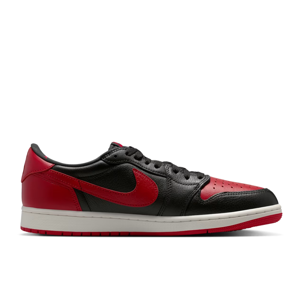 (Men's) Air Jordan 1 Retro Low OG "Bred / Banned" (2026) [IW6276-001] Sneakers in Black | FOOT NINJAS {2}