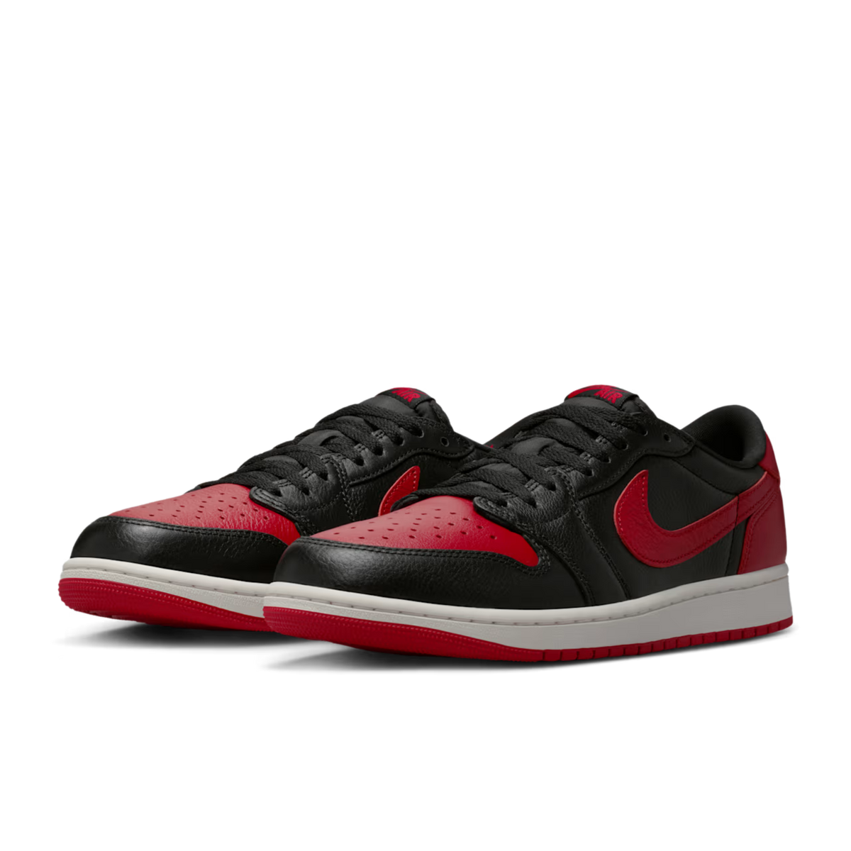 (Men's) Air Jordan 1 Retro Low OG "Bred / Banned" (2026) [IW6276-001] Sneakers in Black | FOOT NINJAS {3}