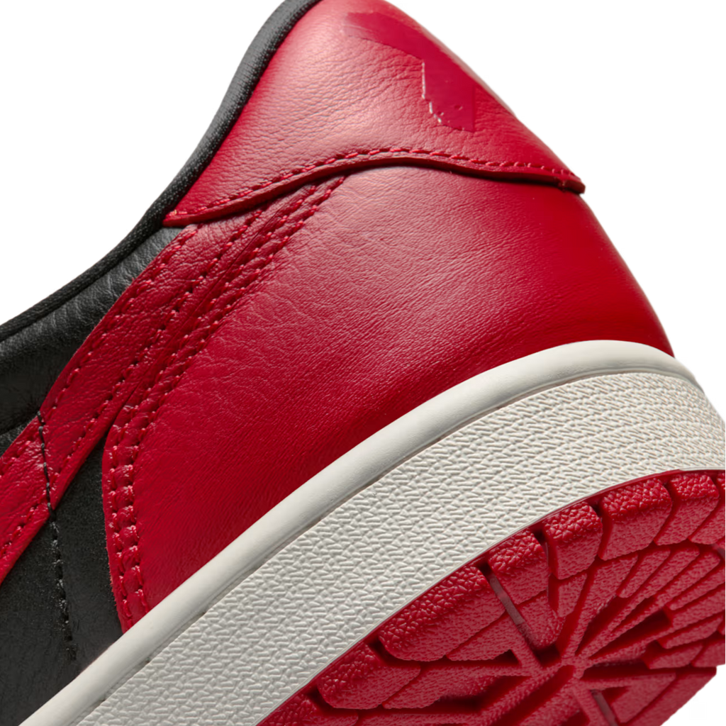 (Men's) Air Jordan 1 Retro Low OG "Bred / Banned" (2026) [IW6276-001] Sneakers in Black | FOOT NINJAS {8}