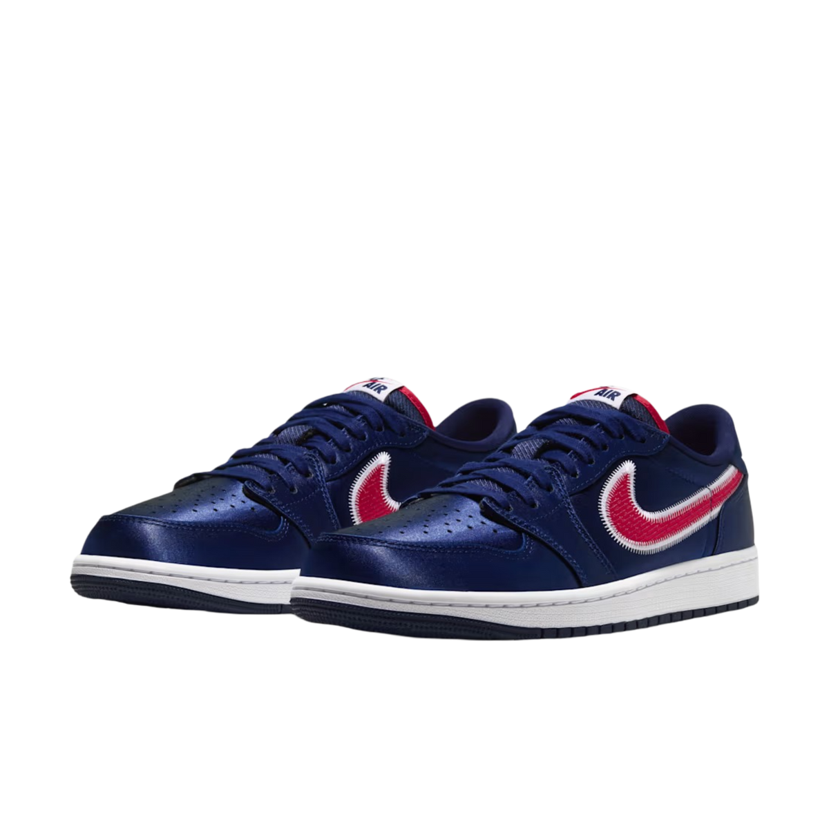 (Men's) Air Jordan 1 Retro Low OG "Howard University 2.0" (2026) [IX8478-410] Sneakers in Blue | FOOT NINJAS {3}