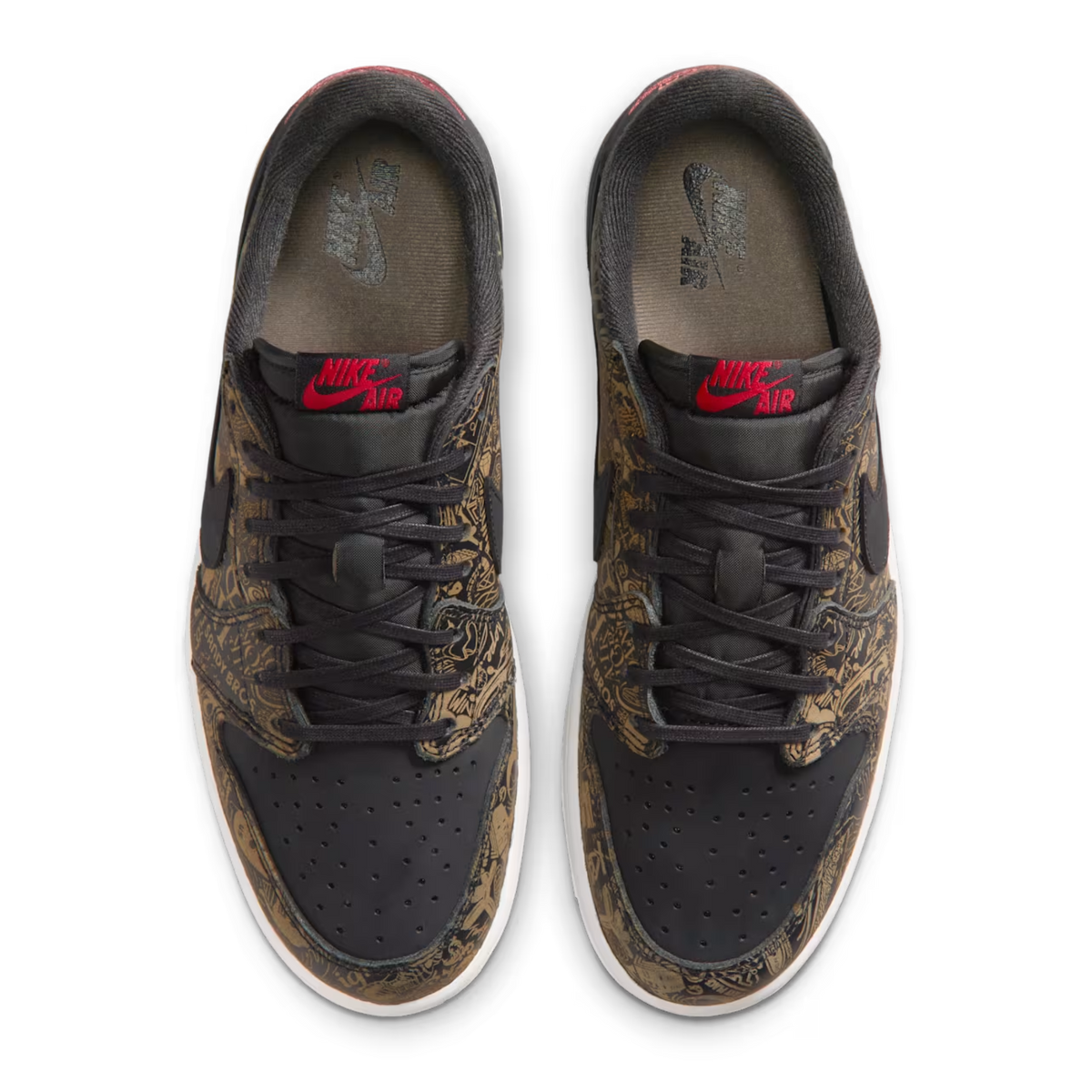 (Men's) Air Jordan 1 Retro Low OG "Laser" (2026) [IV6750-001] Sneakers in Black | FOOT NINJAS {4}