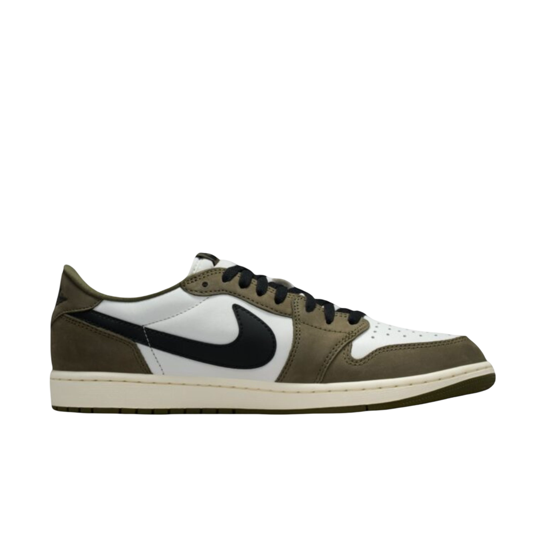 (Men's) Air Jordan 1 Retro Low OG "Medium Olive" (2026) [HQ6998-200] Sneakers in Green | FOOT NINJAS {2}