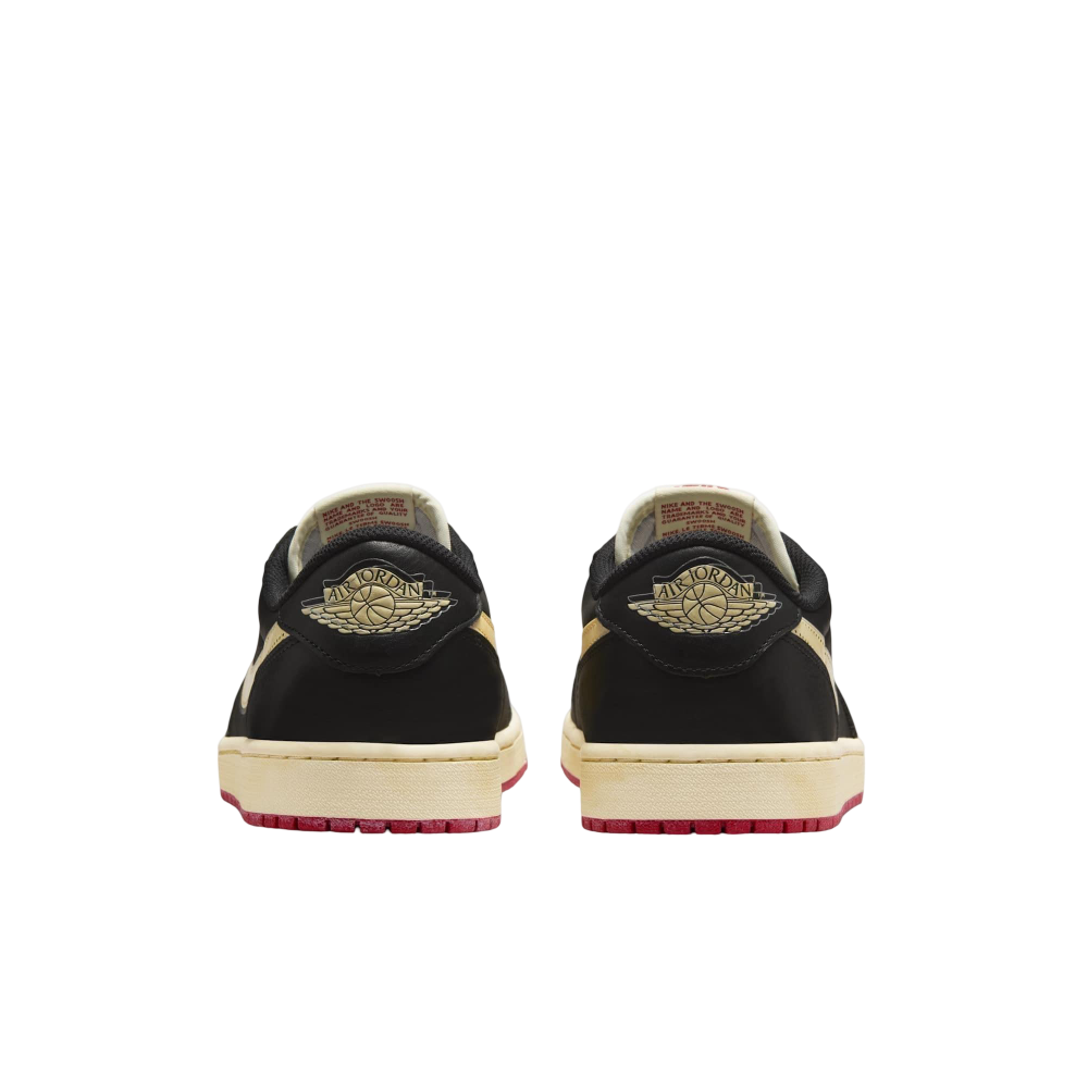 (Men's) Air Jordan 1 Retro Low OG Nitro x Nigel Sylvester "Better With Time" (2025) [IB8958-001] Sneakers in Black | FOOT NINJAS {5}