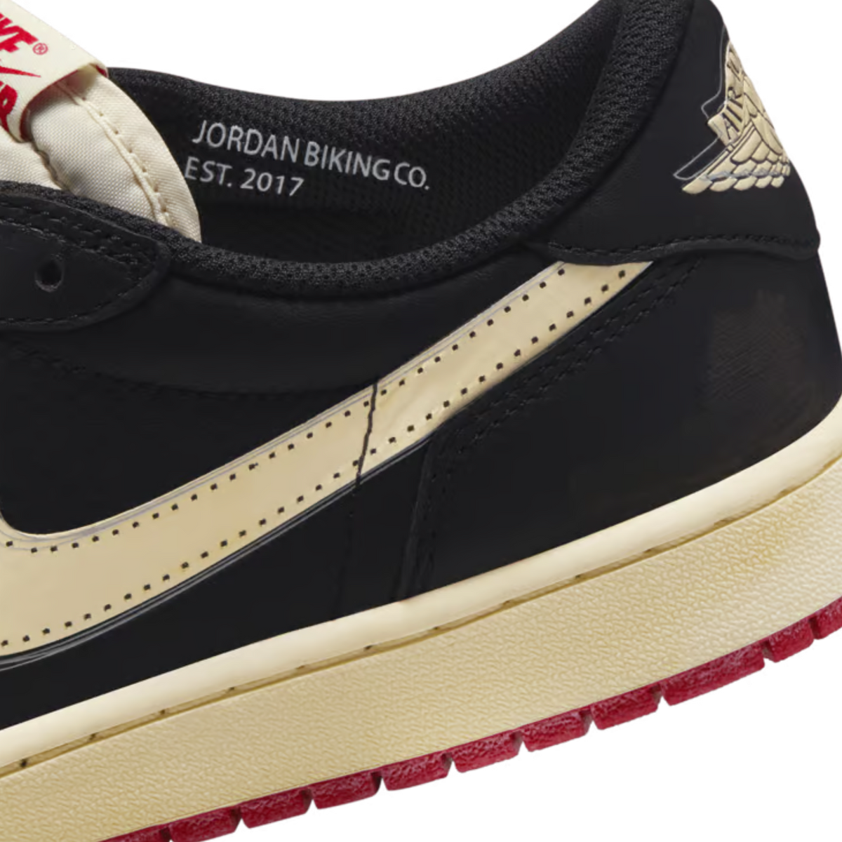 (Men's) Air Jordan 1 Retro Low OG Nitro x Nigel Sylvester "Better With Time" (2025) [IB8958-001] Sneakers in Black | FOOT NINJAS {9}
