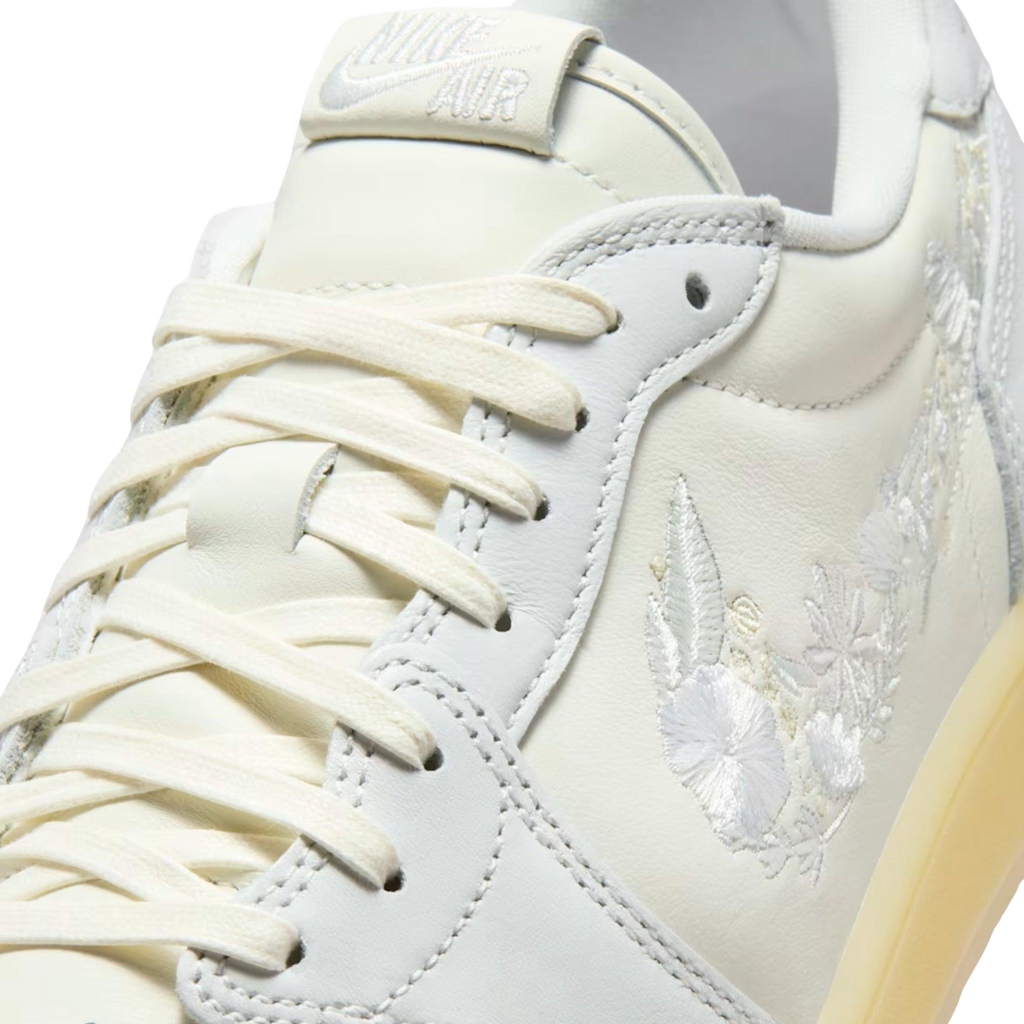 (Men's) Air Jordan 1 Retro Low OG "Rabbit Floral Swoosh" (2026) [IF4391-100] Sneakers in Beige | FOOT NINJAS {7}