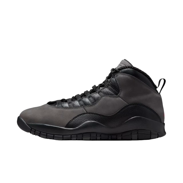(Men's) Air Jordan 10 Retro "Shadow" (2025) [HJ6779-001] Sneakers in Grey | FOOT NINJAS {1}