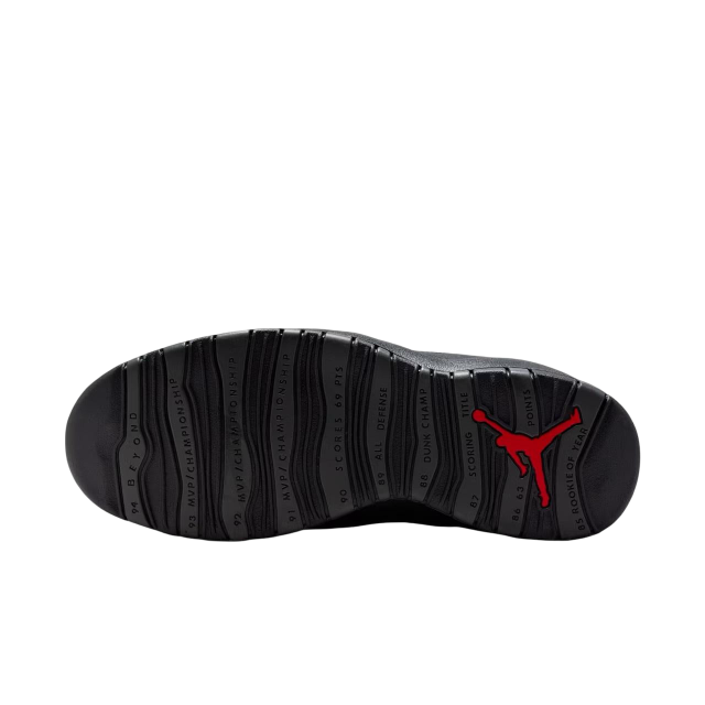 (Men's) Air Jordan 10 Retro "Shadow" (2025) [HJ6779-001] Sneakers in Grey | FOOT NINJAS {6}