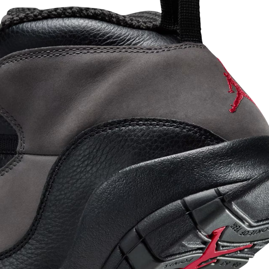 (Men's) Air Jordan 10 Retro "Shadow" (2025) [HJ6779-001] Sneakers in Grey | FOOT NINJAS {8}