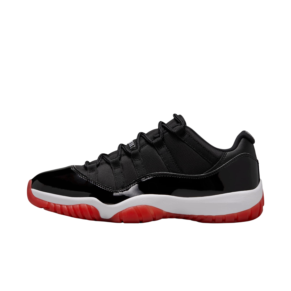 (Men's) Air Jordan 11 Retro Low "Playoffs / Bred" (2025) [FV5104-006] Sneakers in Black | FOOT NINJAS {1}