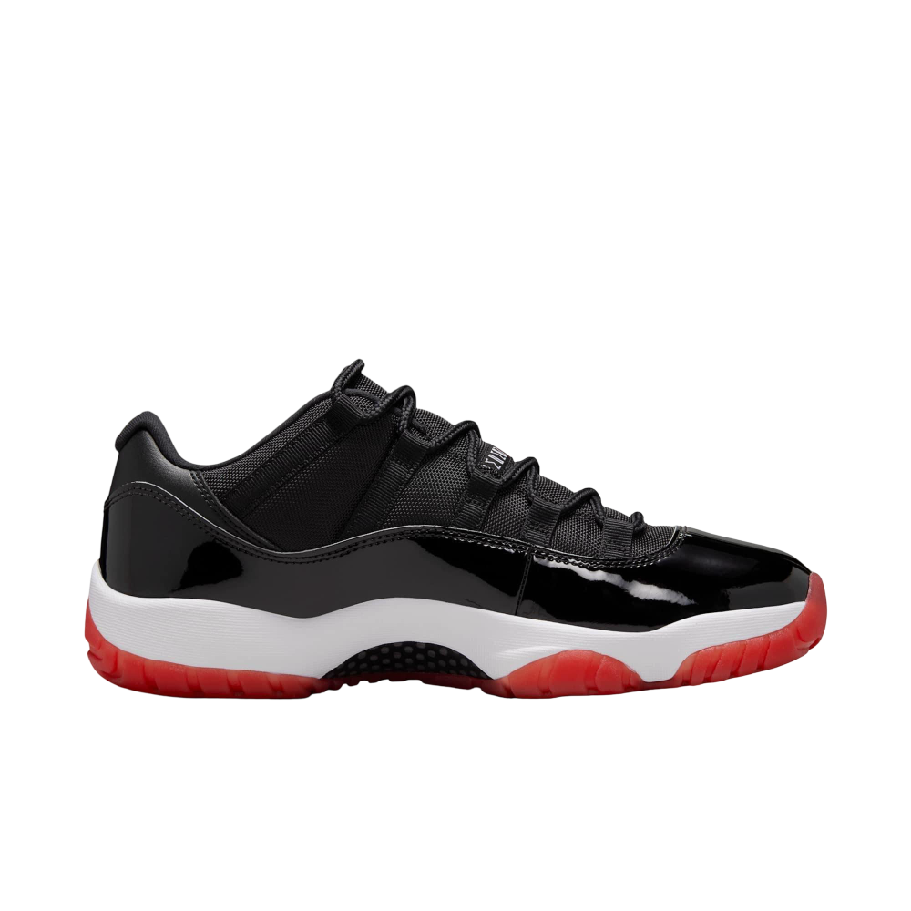(Men's) Air Jordan 11 Retro Low "Playoffs / Bred" (2025) [FV5104-006] Sneakers in Black | FOOT NINJAS {2}