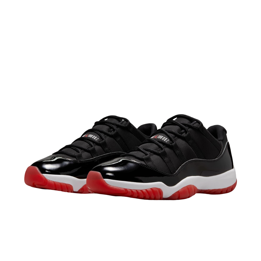 (Men's) Air Jordan 11 Retro Low "Playoffs / Bred" (2025) [FV5104-006] Sneakers in Black | FOOT NINJAS {3}