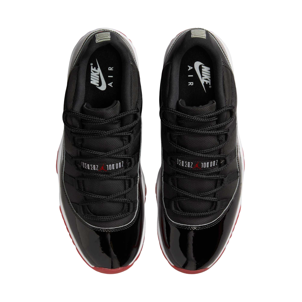 (Men's) Air Jordan 11 Retro Low "Playoffs / Bred" (2025) [FV5104-006] Sneakers in Black | FOOT NINJAS {4}