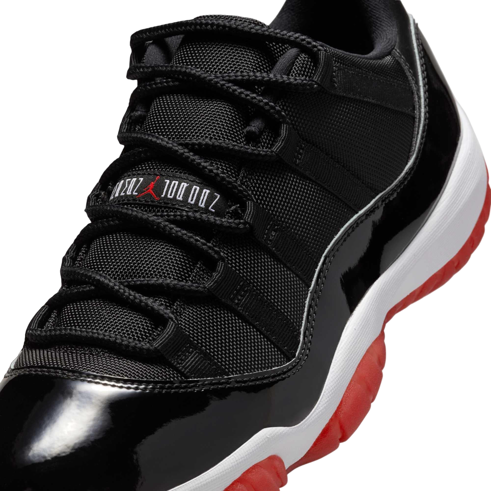 (Men's) Air Jordan 11 Retro Low "Playoffs / Bred" (2025) [FV5104-006] Sneakers in Black | FOOT NINJAS {7}