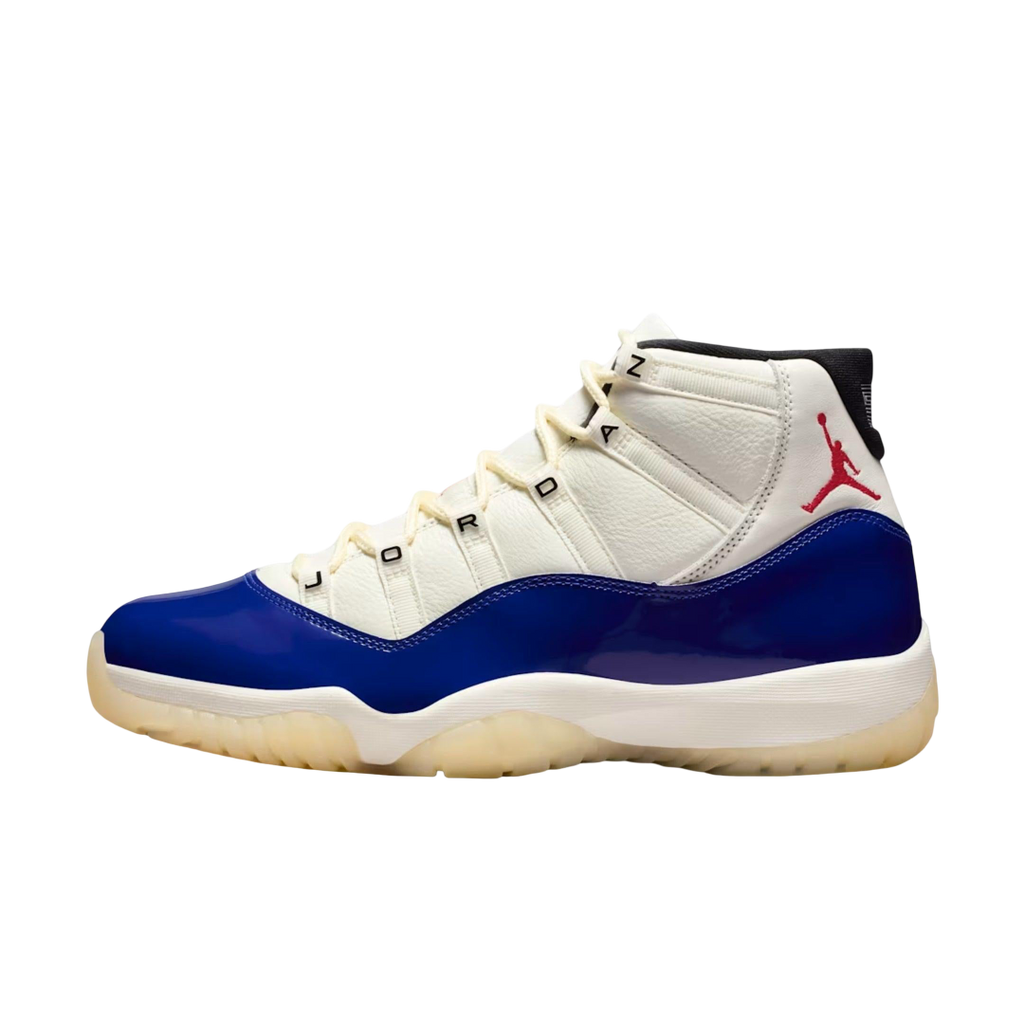 (Men's) Air Jordan 11 Retro "Rare Air" (2025) [IH0296-400] Sneakers in Blue | FOOT NINJAS {1}