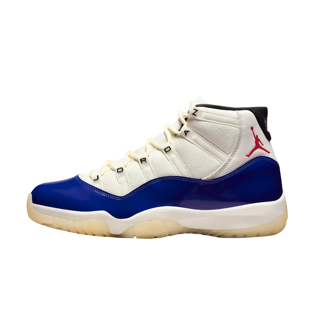 (Men's) Air Jordan 11 Retro "Rare Air" (2025) [IH0296-400] Sneakers in Blue | FOOT NINJAS {1}