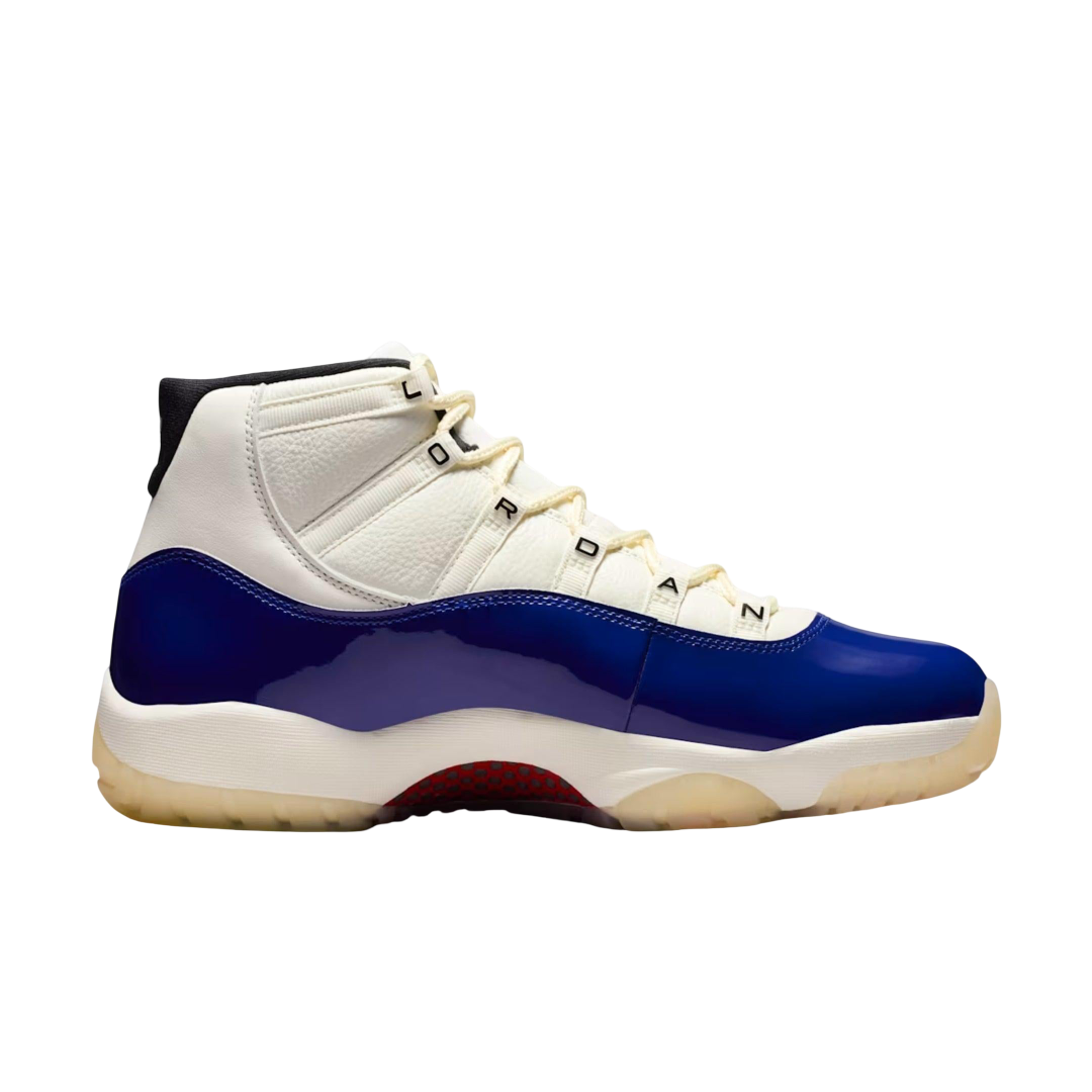 (Men's) Air Jordan 11 Retro "Rare Air" (2025) [IH0296-400] Sneakers in Blue | FOOT NINJAS {2}