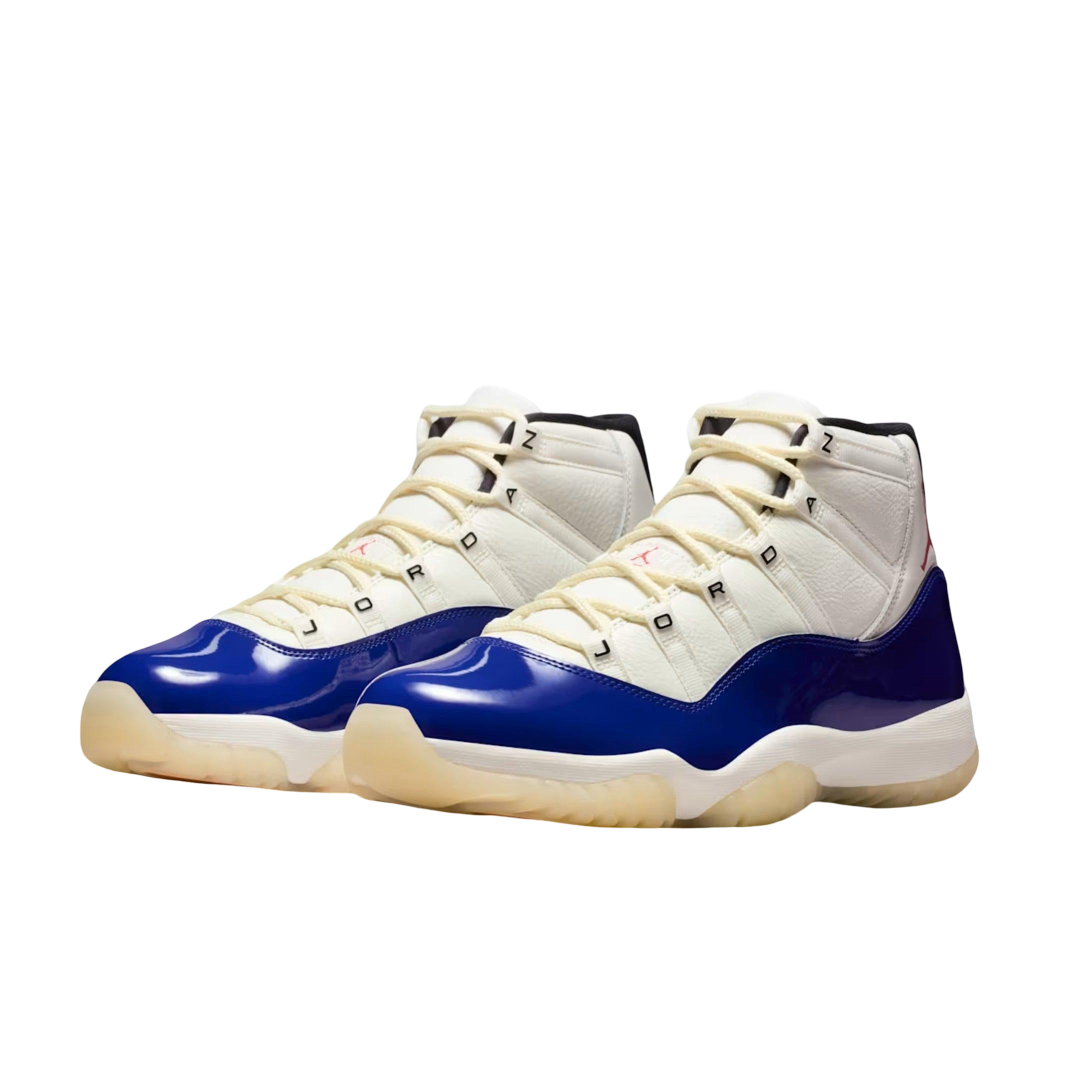 (Men's) Air Jordan 11 Retro "Rare Air" (2025) [IH0296-400] Sneakers in Blue | FOOT NINJAS {3}