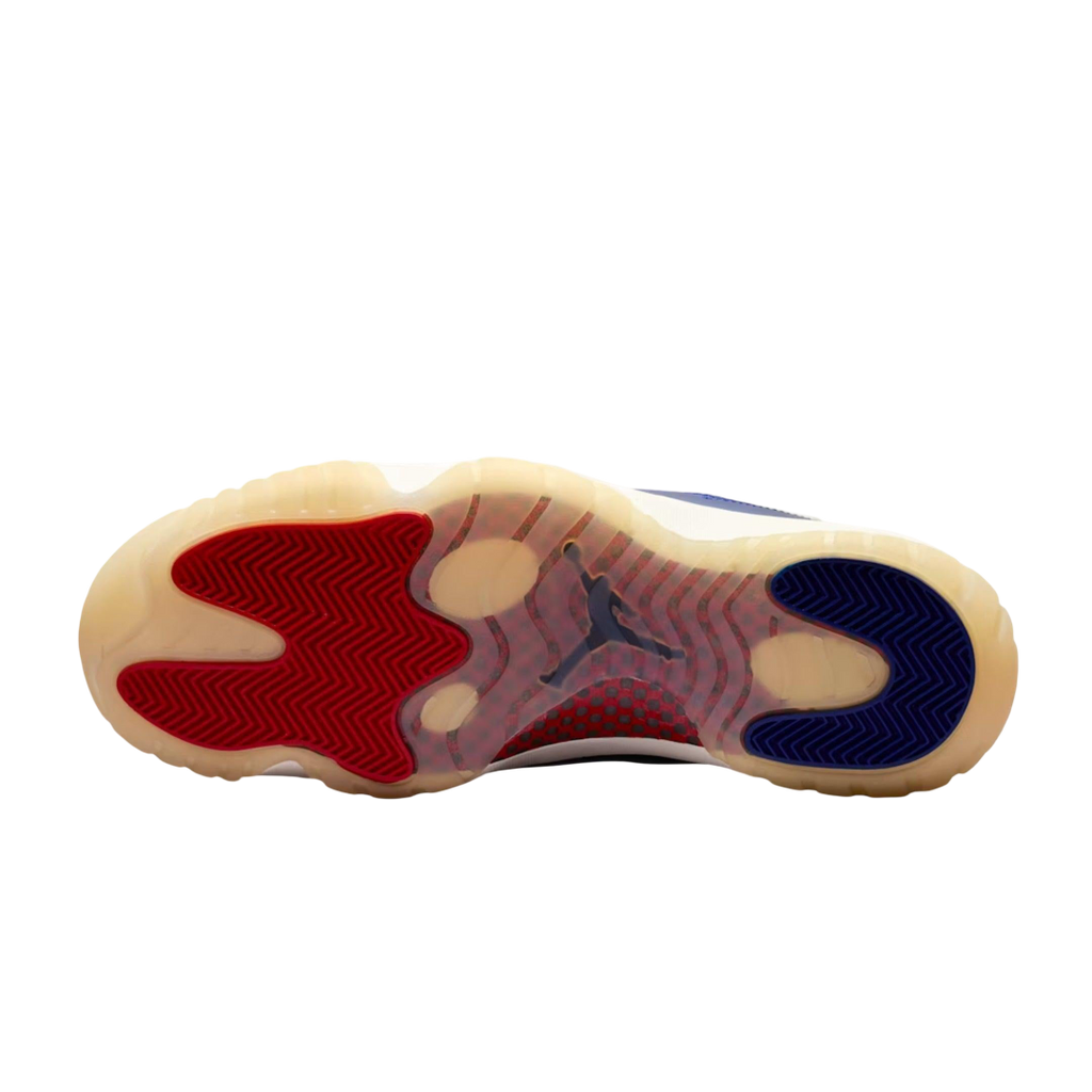 (Men's) Air Jordan 11 Retro "Rare Air" (2025) [IH0296-400] Sneakers in Blue | FOOT NINJAS {6}