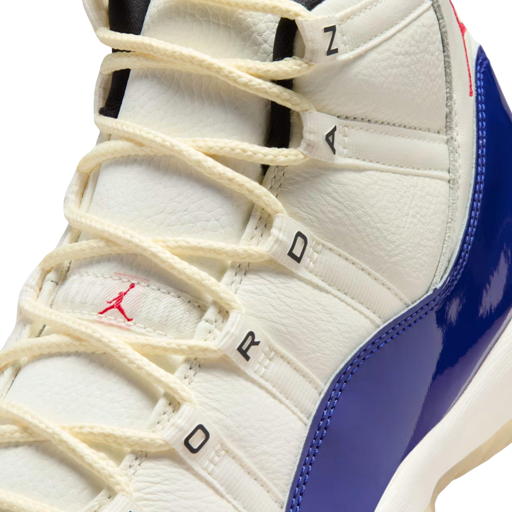 (Men's) Air Jordan 11 Retro "Rare Air" (2025) [IH0296-400] Sneakers in Blue | FOOT NINJAS {7}