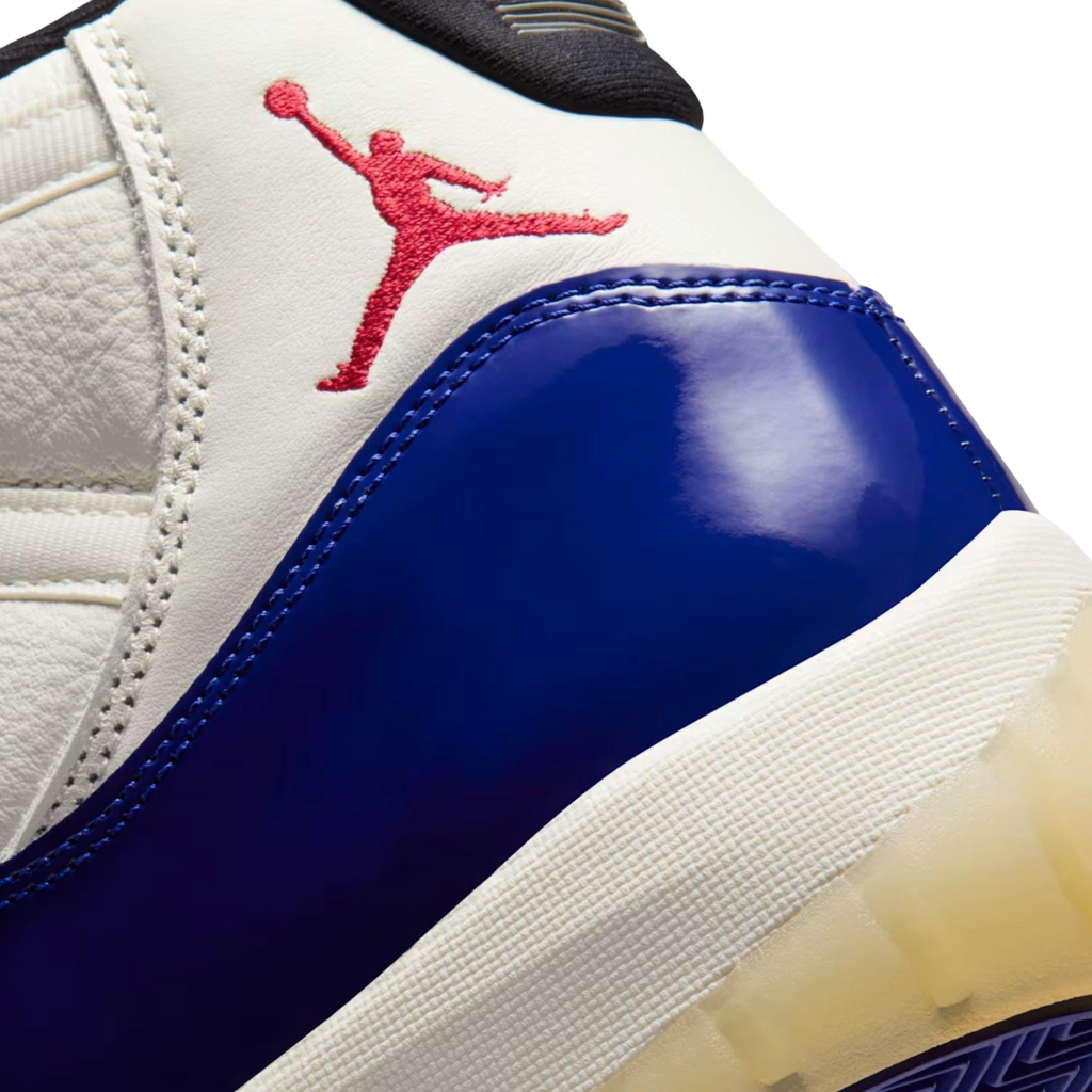 (Men's) Air Jordan 11 Retro "Rare Air" (2025) [IH0296-400] Sneakers in Blue | FOOT NINJAS {8}