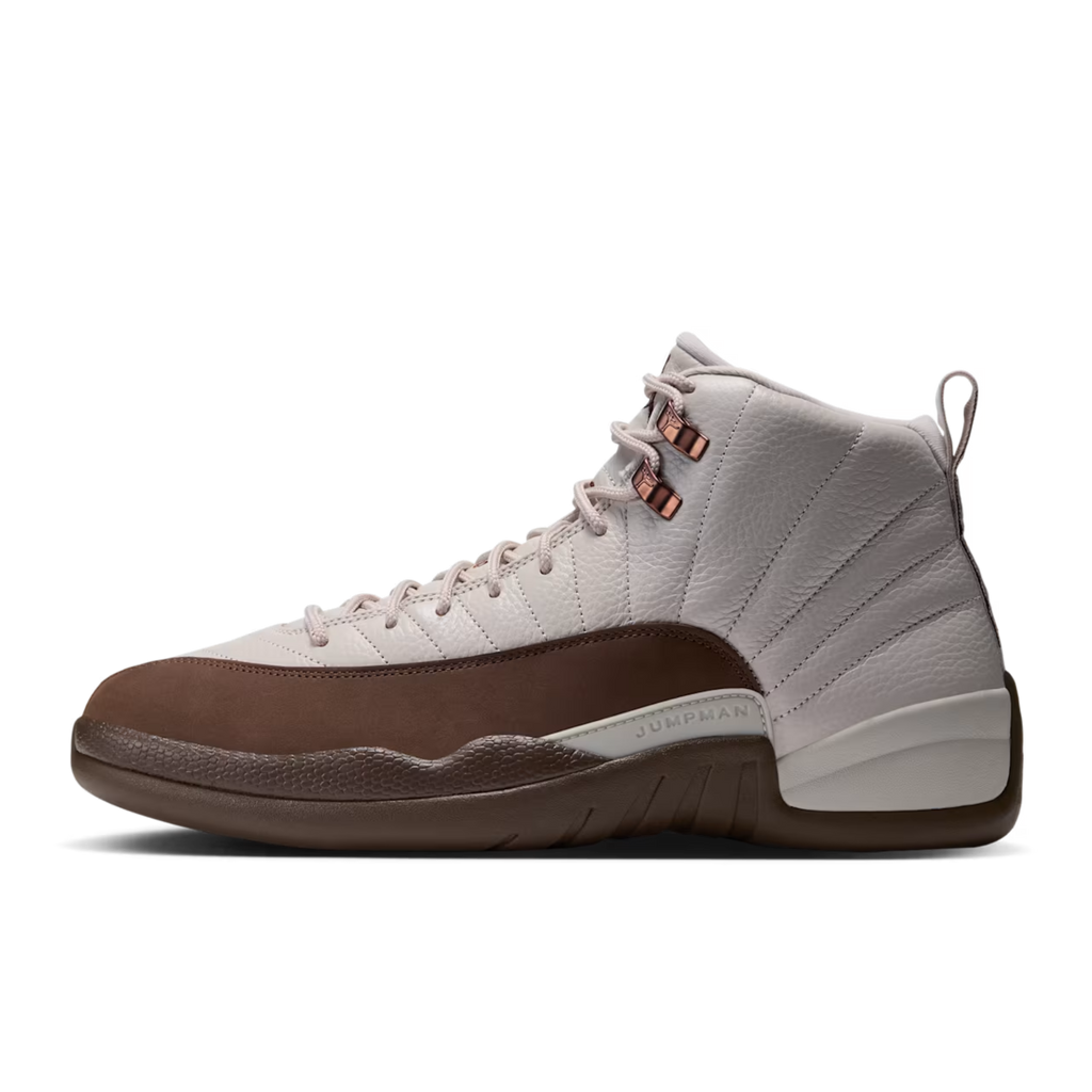 (Men's) Air Jordan 12 Retro "Fireside / Egg Nog" (2026) [CT8013-105] Sneakers in Beige | FOOT NINJAS {1}