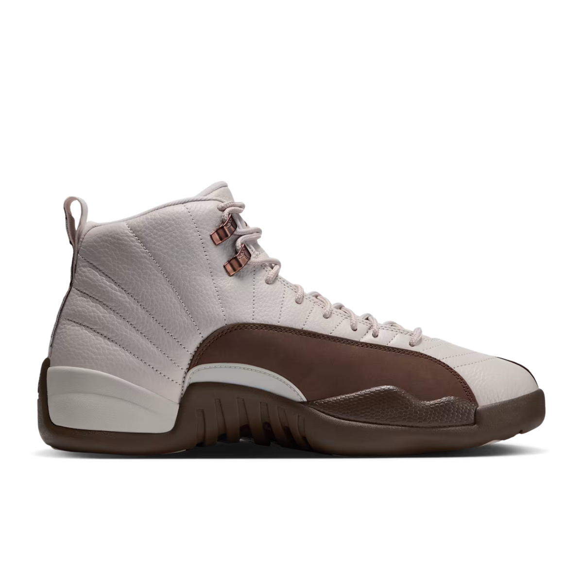 (Men's) Air Jordan 12 Retro "Fireside / Egg Nog" (2026) [CT8013-105] Sneakers in Beige | FOOT NINJAS {2}