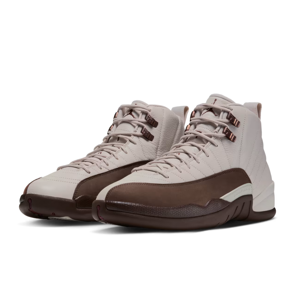 (Men's) Air Jordan 12 Retro "Fireside / Egg Nog" (2026) [CT8013-105] Sneakers in Beige | FOOT NINJAS {3}
