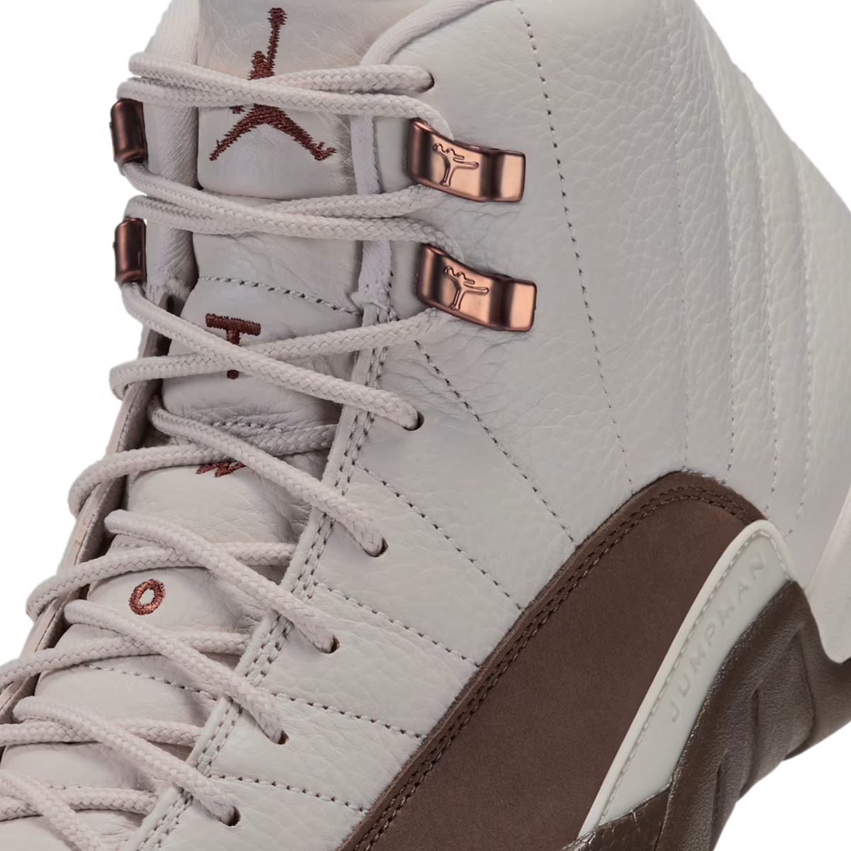 (Men's) Air Jordan 12 Retro "Fireside / Egg Nog" (2026) [CT8013-105] Sneakers in Beige | FOOT NINJAS {7}