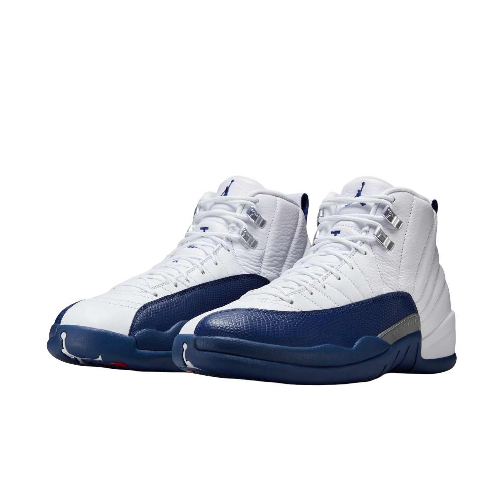 (Men's) Air Jordan 12 Retro "White / French Blue" (2025) [CT8013-114] Sneakers in Blue | FOOT NINJAS {3}