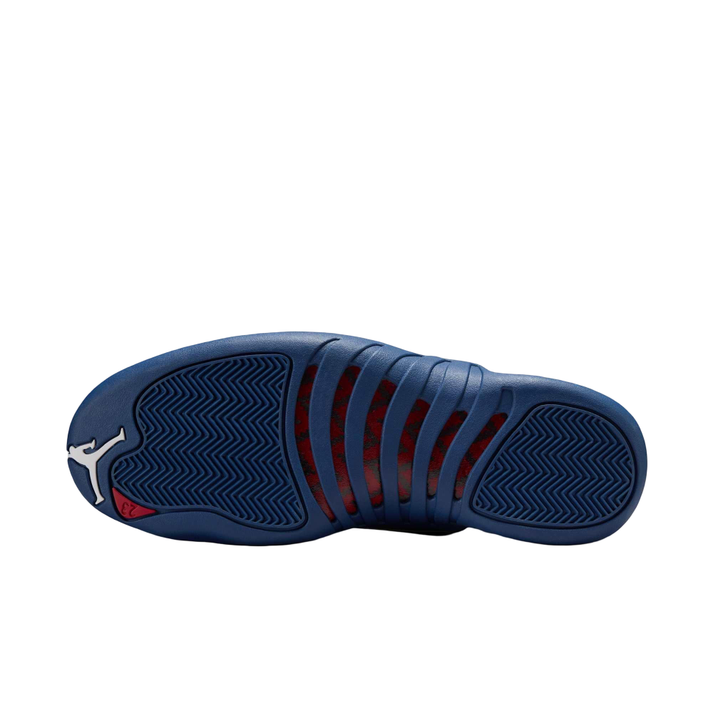 (Men's) Air Jordan 12 Retro "White / French Blue" (2025) [CT8013-114] Sneakers in Blue | FOOT NINJAS {6}