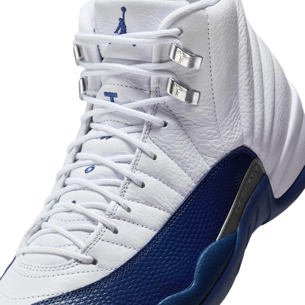 (Men's) Air Jordan 12 Retro "White / French Blue" (2025) [CT8013-114] Sneakers in Blue | FOOT NINJAS {7}