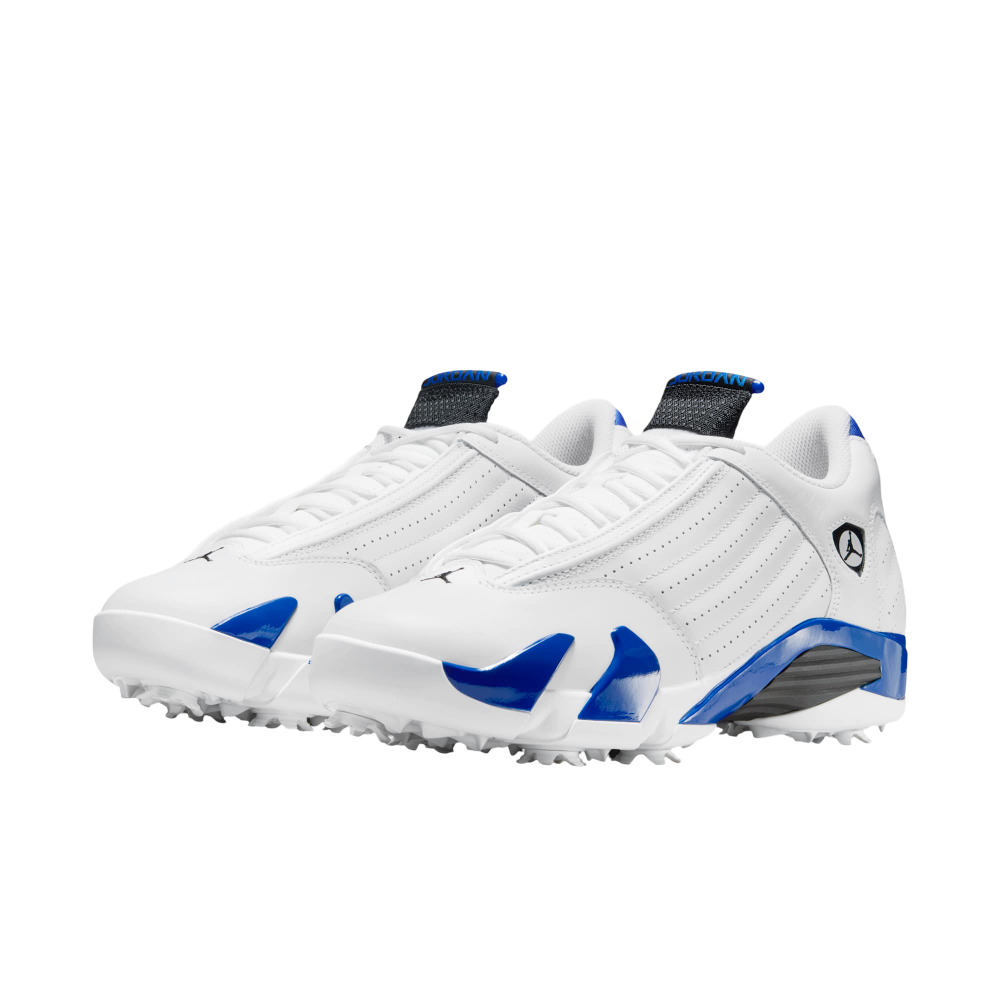 (Men's) Air Jordan 14 Low Retro Golf "Hyper Royal" (2025) [HJ7710-101] Sneakers in Blue | FOOT NINJAS {3}