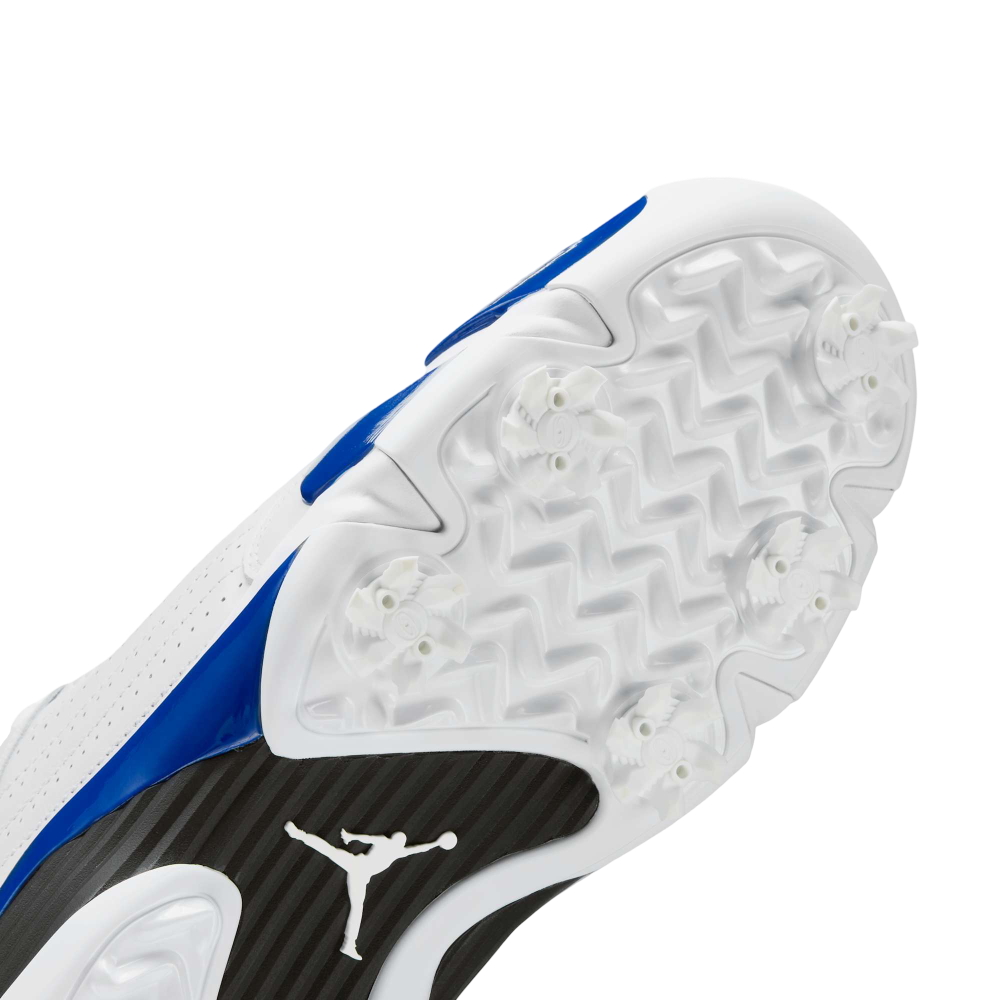 (Men's) Air Jordan 14 Low Retro Golf "Hyper Royal" (2025) [HJ7710-101] Sneakers in Blue | FOOT NINJAS {9}