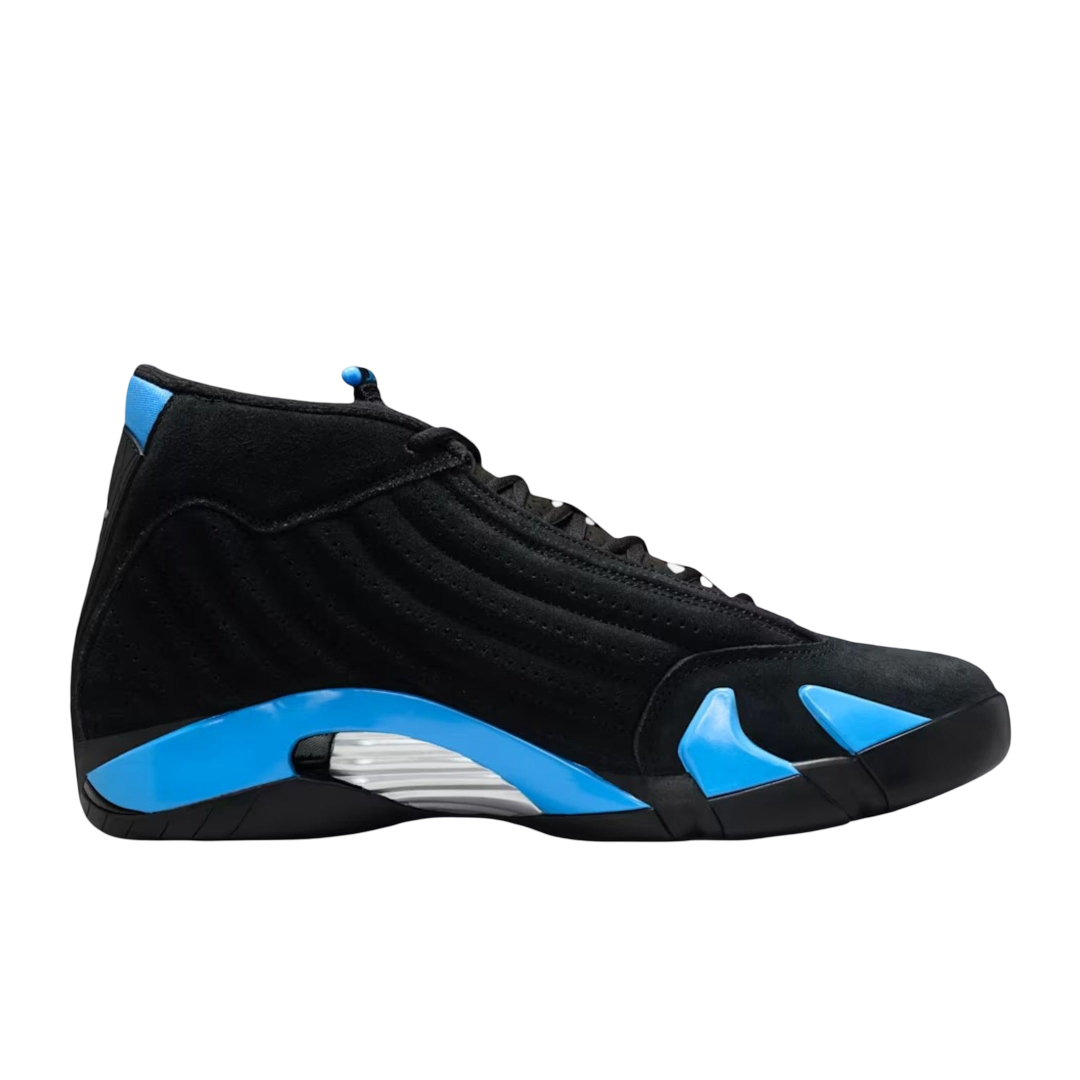 (Men's) Air Jordan 14 Retro "Black / UNC University Blue" (2026) [487471-007] Sneakers in Black | FOOT NINJAS {2}