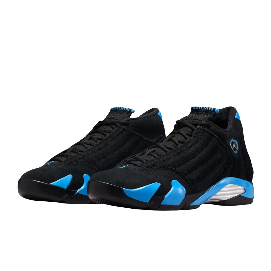 (Men's) Air Jordan 14 Retro "Black / UNC University Blue" (2026) [487471-007] Sneakers in Black | FOOT NINJAS {3}