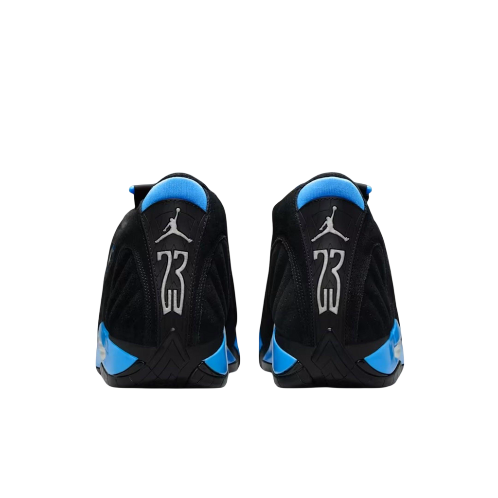 (Men's) Air Jordan 14 Retro "Black / UNC University Blue" (2026) [487471-007] Sneakers in Black | FOOT NINJAS {5}