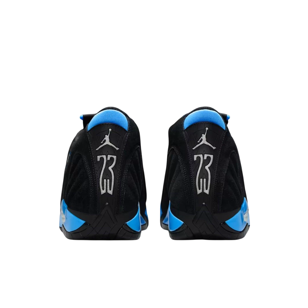 (Men's) Air Jordan 14 Retro "Black / UNC University Blue" (2026) [487471-007] Sneakers in Black | FOOT NINJAS {5}