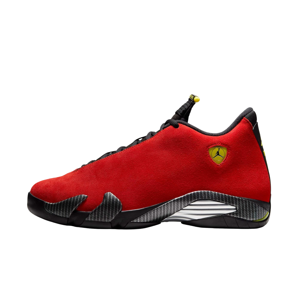 (Men's) Air Jordan 14 Retro "Ferrari / Challenge Red" (2025) [IF5015-600] Sneakers in Red | FOOT NINJAS {1}