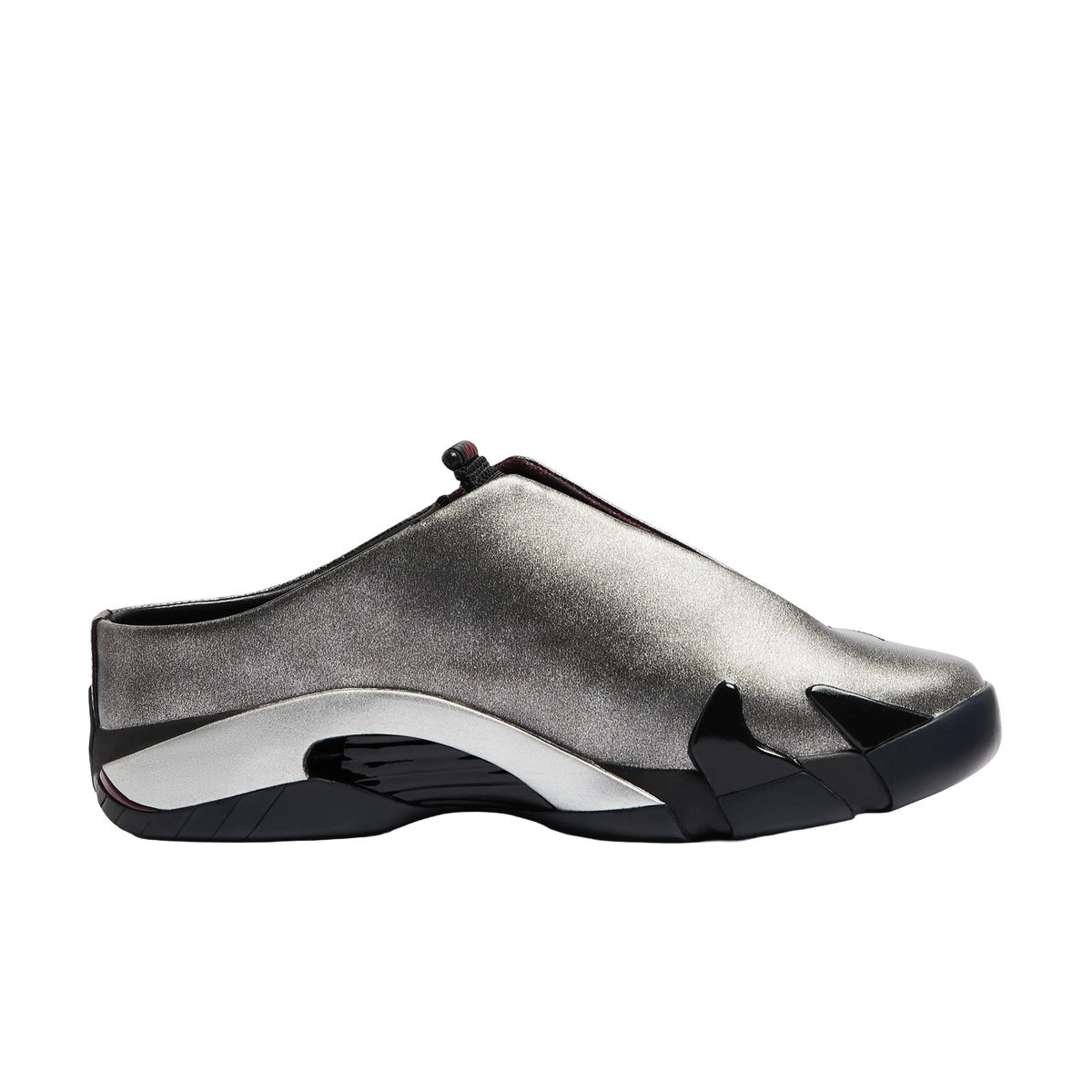 (Men's) Air Jordan 14 Retro Mule x MOWALOLA "Metallic Silver" (2026) [IR0908-001] Sneakers in Grey | FOOT NINJAS {2}