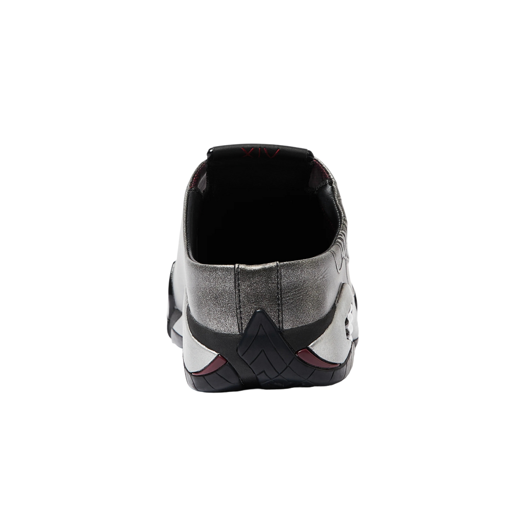 (Men's) Air Jordan 14 Retro Mule x MOWALOLA "Metallic Silver" (2026) [IR0908-001] Sneakers in Grey | FOOT NINJAS {8}